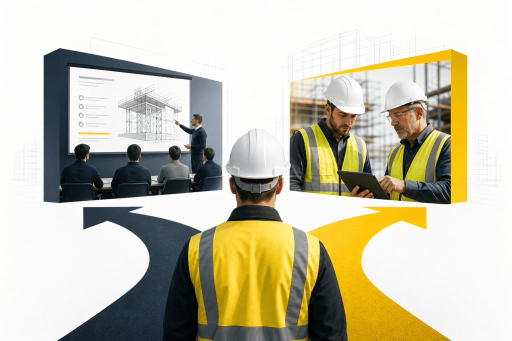 Temporary Works Coordinator Training: CITB Course vs In-House Mentoring Compared